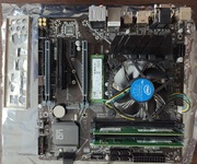 Zestaw PC i3 10105 8x3,7@4,4Ghz NVMe 256GB DDR4 8GB GIGABYTE B460MUD Win11H