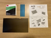 Filtr prywatyzujący 3M, 13,3 cala, 294x166 mm, system mocowania COMPLY