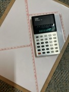 kalkulator  sanyo 2 x um - 3  serd bremen - a stary zabytkowy vfd fluoresce