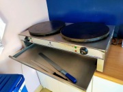 Naleśnikarka Royal Catering - 2 płyty grzewcze 