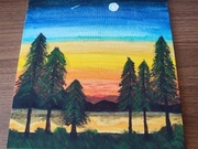 Obraz na płótnie -Zachód ver1