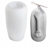 Forma silikonowa kamienna głowa do świec betonu