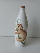 Butelka szklana decupage 1l