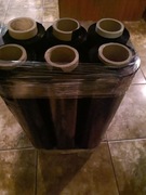 Folia stretch ręczna czarna 2, 5kg 6 rolek okazja gruba