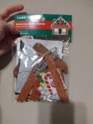 Ozdoba świąteczna ramka DIY