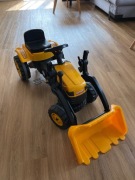 Traktor na pedały z łyżką, duży spychacz WOOPIE