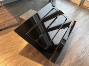 Okap kominowy Amica OKC 952 S - Szer. 90cm, czarne szkło, panel dotykowy !