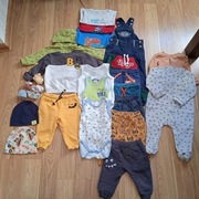 Zestaw ciuszków roz 74 