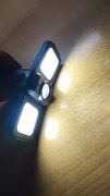 Latarka LED mini Potrójna kieszonkowa latarka COB otwieracz