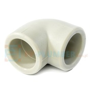 Kolano PP-R 90 stopni FI 20 zgrzewane 5 szt