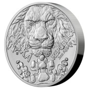 Srebrna moneta Czeski Lew Czech Lion 1 oz 2023