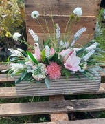 Wiązanka kompozycja stroik bambusowy pieniek