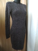 Nowa czarna sukienka z błyskiem Bonprix 36/S