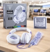 Słuchawki gamingowe turtle beach recon spark biało fioletowe