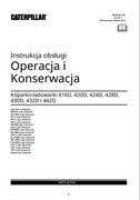 Instrukcja obsługi  Caterpillar CAT 430 D, CAT 432 D, CAT 442 D  PL