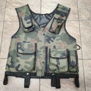 Kamizelka myśliwska rybacka rozm. XL kamuflaż