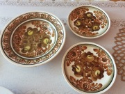 Talerze ręcznie malowane KOŁO ZF