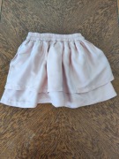 spódnica falbaniasta z falbanami mini tenis z koła rozkloszowana