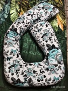 Poduszka do spania na boku ciąża kobiet w ciąży SUPERMAMI" TYPU "7"