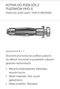 Śruba rozporowa m6 Kotwa stalowa HILTI 