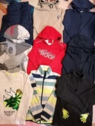 Bluzy chłopięce i kamizelka ocieplana roz 122/ 128 FIRMOWE