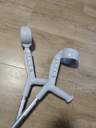 Kule inwalidzkie ŁOKCIOWE z OBEJMĄ HERDEGEN 2 szt ALUMINIOWE / PARA