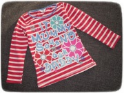 Bluzeczka dla panienki brokat 98 cm