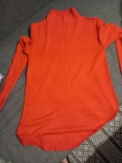 Sweter damski Bonprix czerwony 36/38