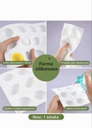 Forma silikonowa kształcie cytryn