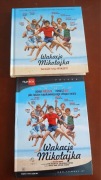 Wakacje Mikolajka Wczasy nad morzem książka + DVD 