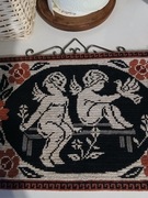 ŚLICZNY, DUŻY OBRAZEK TYPU GOBELINOWEGO-SZWECJA +GRATIS 