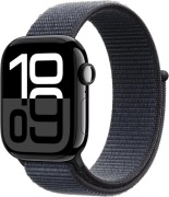 Nowy Apple Watch Series 10 46mm czarny z paskiem Ink Sport Loop 