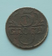 5 groszy 2 RP, 1934 r, oryginał, 