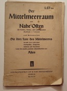 Historyczna mapa z okresu II wojny światowej List & von Bressensdorf