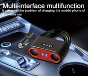 Podwójna ładowarka samochodowa USB