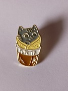 Metalowa przypinka pin broszka wpinka