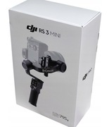 DJI RS3 MINI GIMBAL + dodatkowy uchwyt - JAK NOWY
