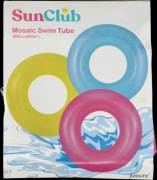 Różowe koło do pływania Sun Club 90 cm