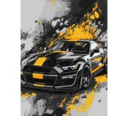 Malowanie po numerach IDEYKA 30x40cm auto samochód sportowy