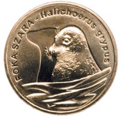 2 zł 2007 Foka szara – UNC w holderze