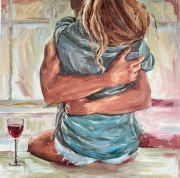 Obraz na sprzedaż, olej na płótnie 60x60