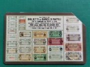 WŁOCHY     - Karta telefoniczna / Niski nakład /  Nr. 857 /  BANKI