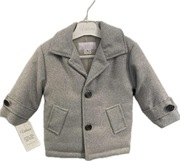 Płaszczyk chłopięcy ocieplany rozmiar 74 plus czapka