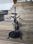 Stojak na przybory kominkowe ręcznie wykonany Kuty Metal