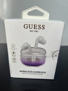 Słuchawki douszne Bluetooth GUESS Glitter Gradient Fioletowy