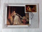 Poczta CCCP 1984 pocztówki ze znaczkiem 