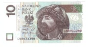 Banknot 10 zł RADAR
