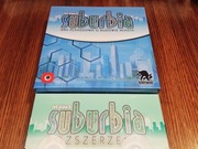 gra planszowa Suburbia z rozszerzeniem