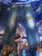 Spodnie Diverse Premium Original modne niebieskie