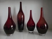 Wyjątkowy zestaw czterech wazonów, Salong, Johanna Jelinek